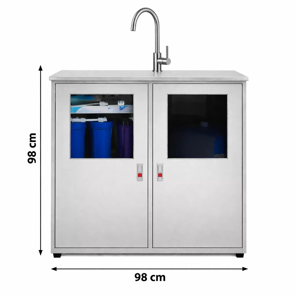 Vỏ tủ inox máy lọc nước công nghiệp