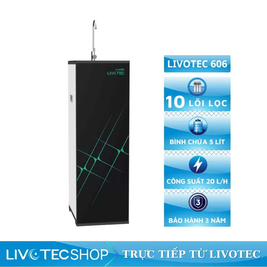 Máy lọc nước RO Livotec 606