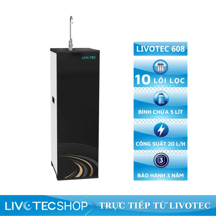 Máy lọc nước RO Livotec 608