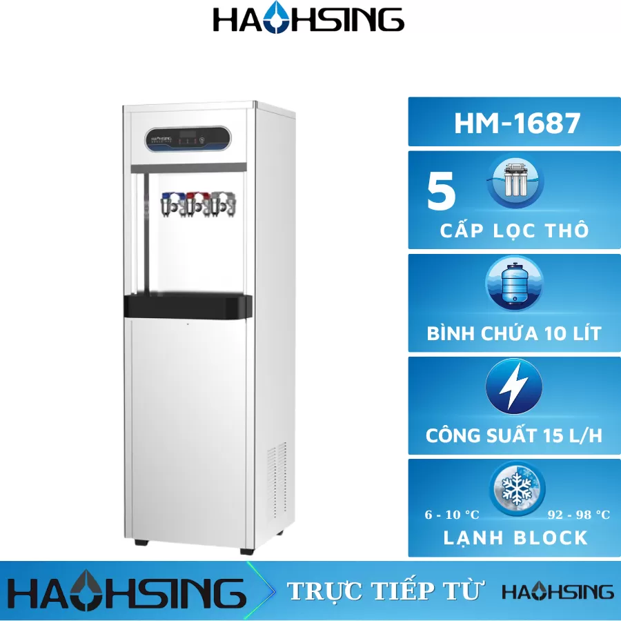 Máy lọc nước nóng lạnh Haohsing HM-1687
