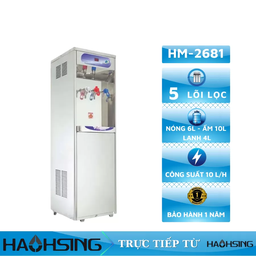 Máy lọc nước nóng lạnh ấm haohsing HM-2681