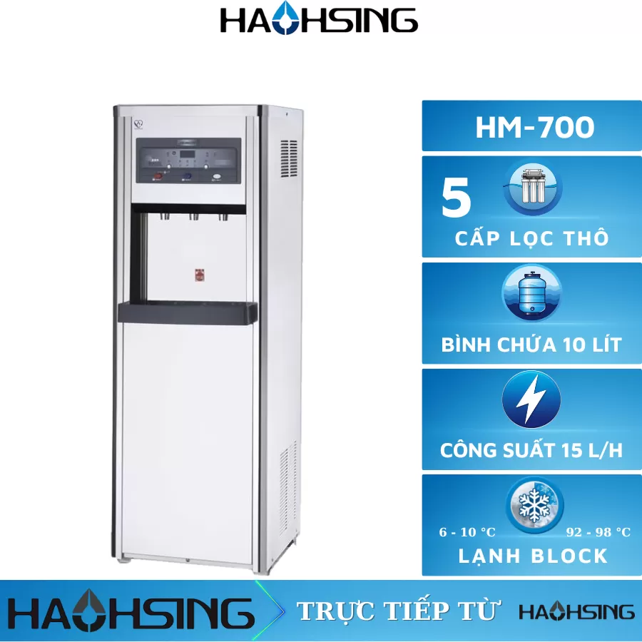 Máy lọc nước nóng lạnh Haohsing HM 700
