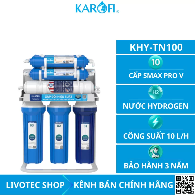 Máy lọc nước RO Karofi KHY-TN100