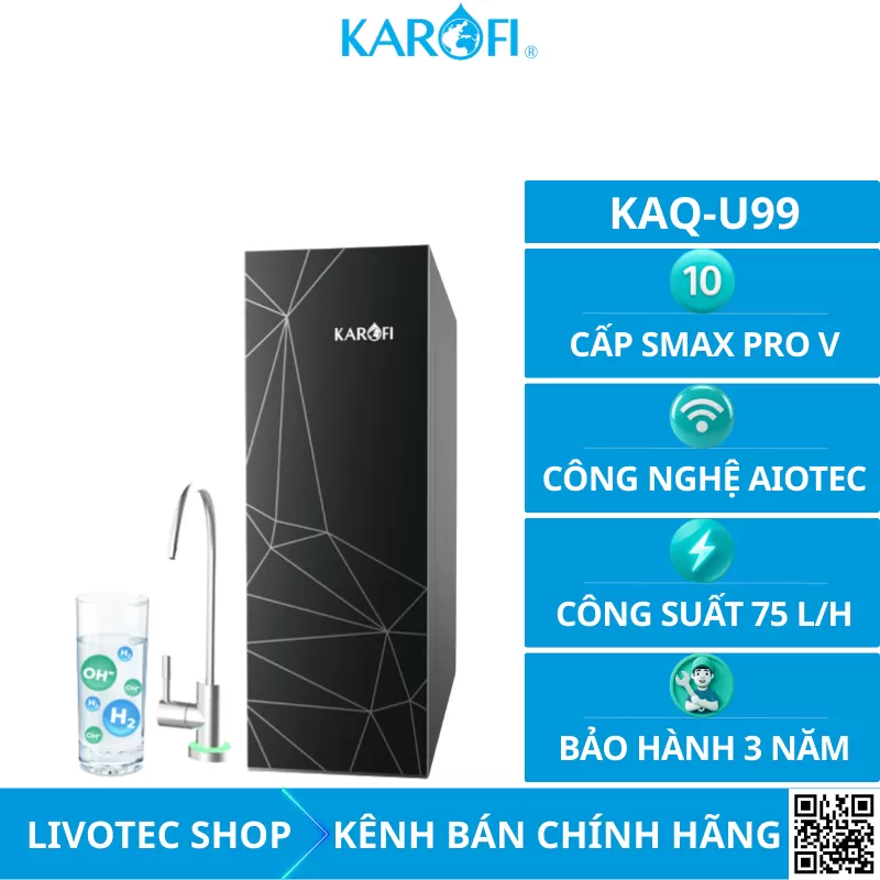 Máy lọc nước Karofi KAQ-U99