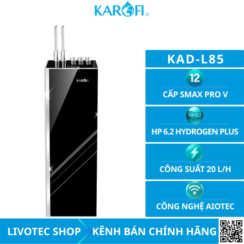 Máy lọc nước nóng lạnh Karofi KAD-L85
