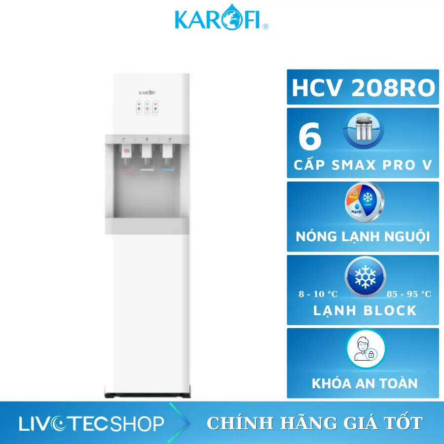 Máy nóng lạnh Karofi HCV208RO