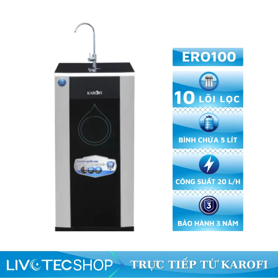 Máy lọc nước Karofi ERO100