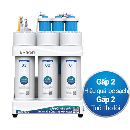 Máy lọc nước RO Karofi KAQ-U03 Pro
