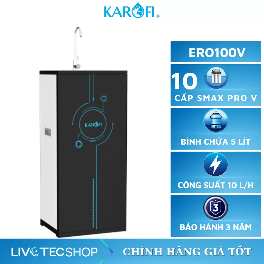 Máy lọc nước Karofi ERO100V