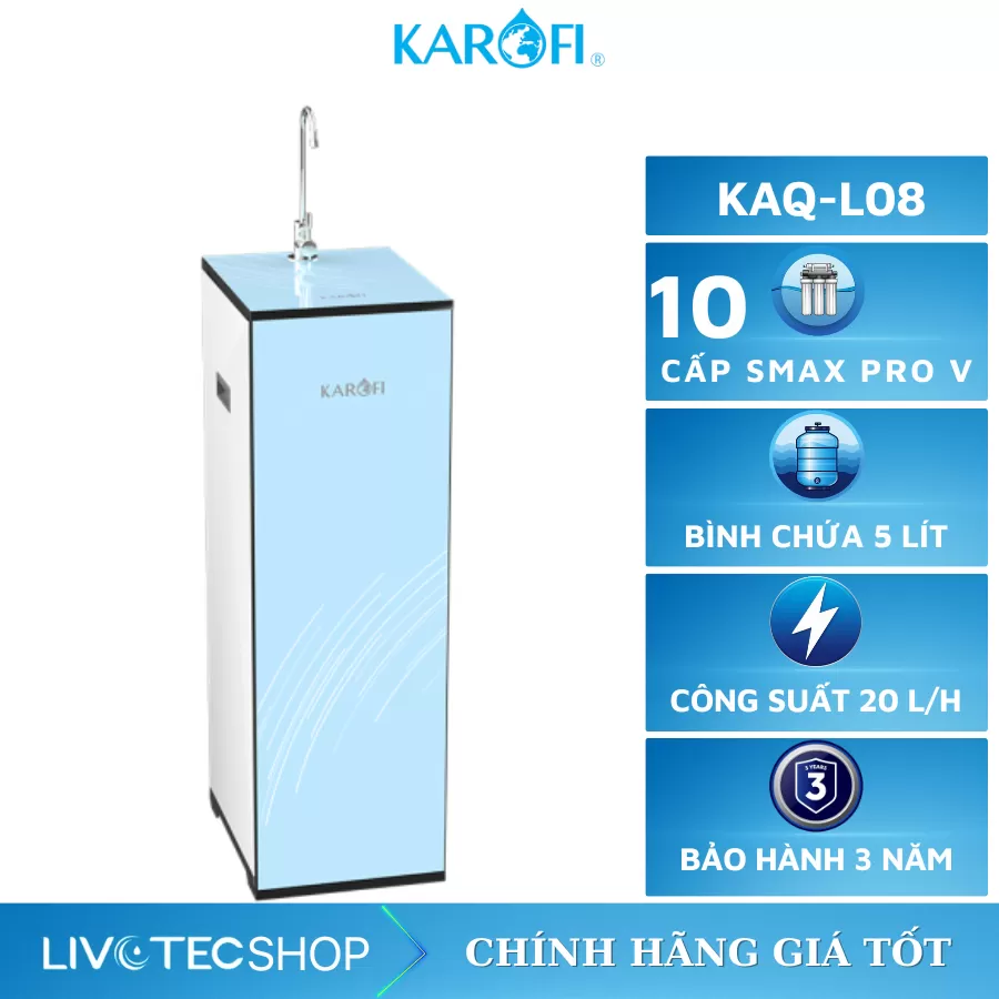 Máy lọc nước Karofi KAQ-L08