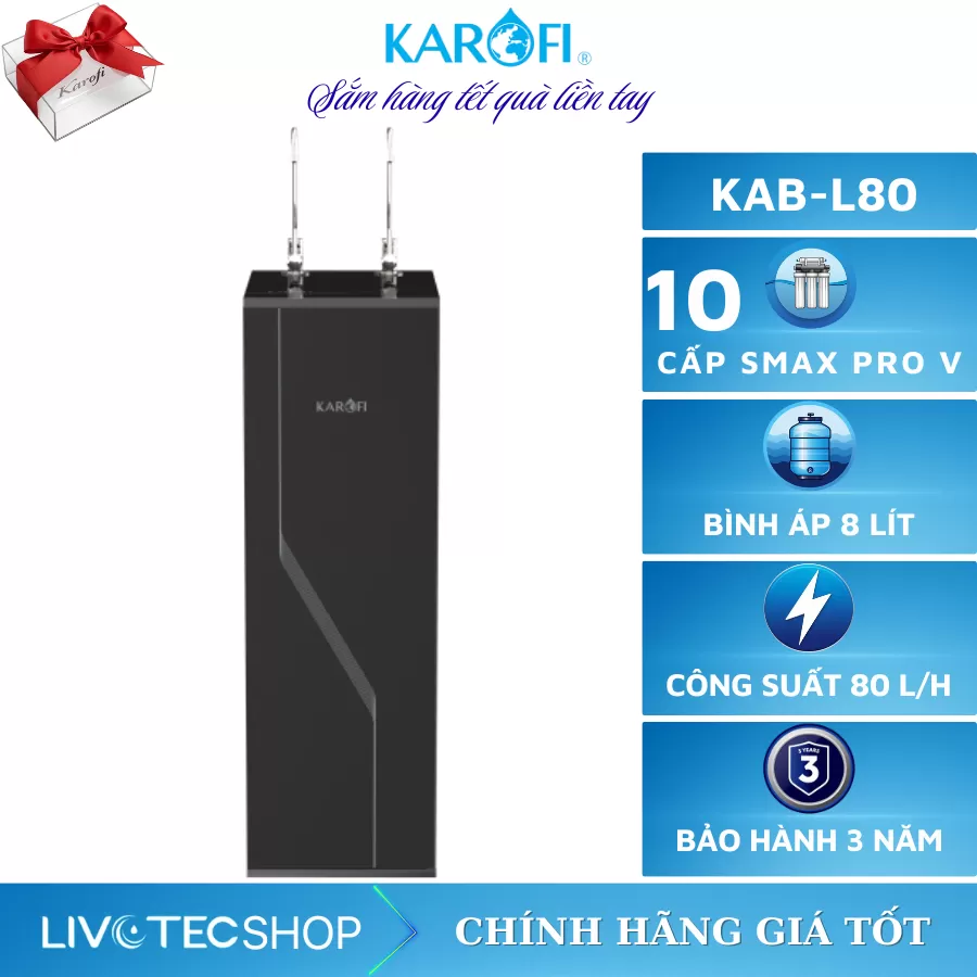 Máy lọc nước bán công nghiệp Karofi KAB-L80