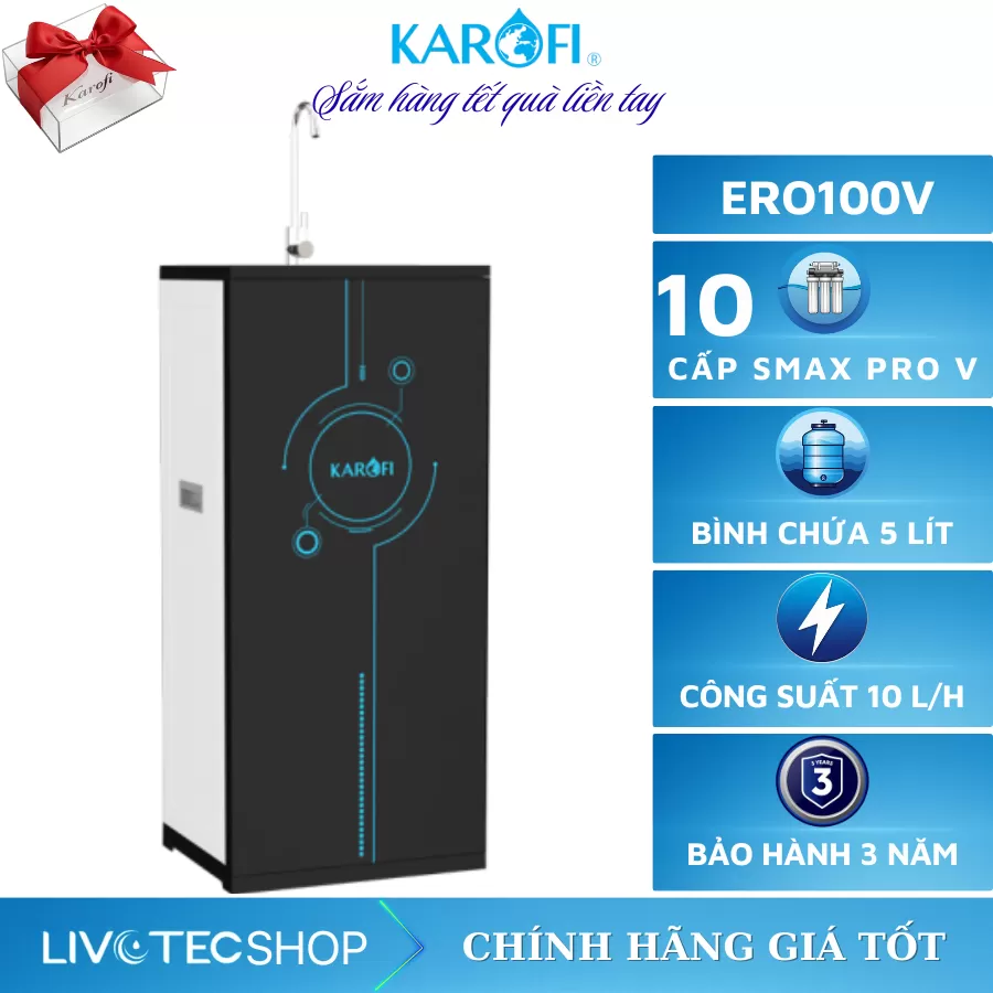 Máy lọc nước Karofi ERO100V