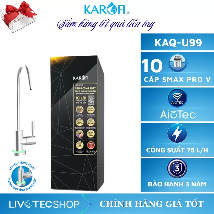 Máy lọc nước Karofi KAQ-U99