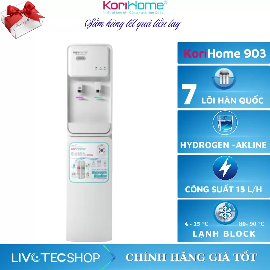 Máy lọc nước nóng lạnh Korihome WPK-903