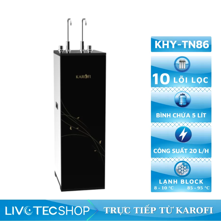 Máy lọc nước nóng lạnh Karofi KHY-TN86