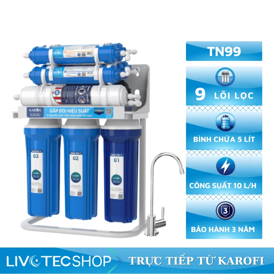 Máy lọc nước RO Karofi KHY-TN99