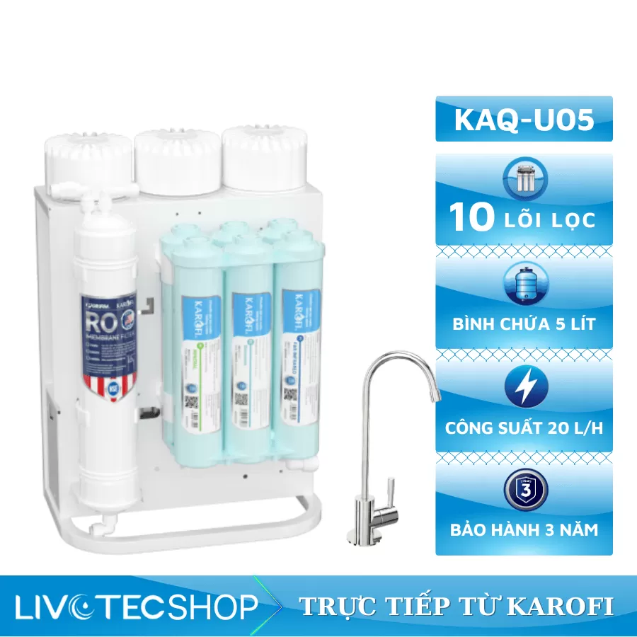 Máy lọc nước Karofi KAQ-U05