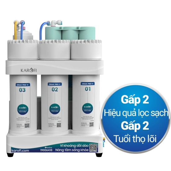 Máy lọc nước để gầm Karofi KAQ-U05 Pro
