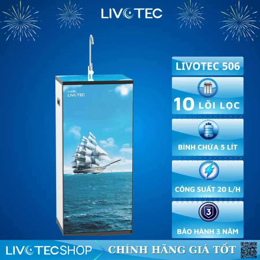 Máy lọc nước RO Livotec 506