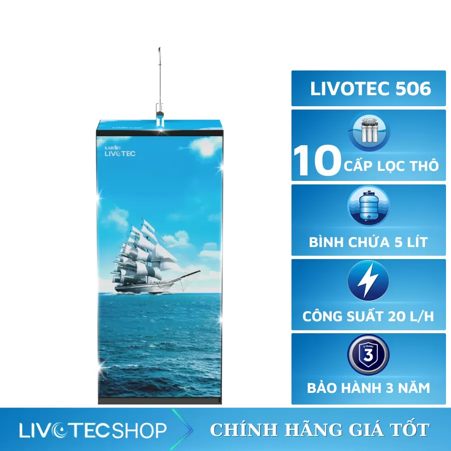Máy lọc nước RO Livotec 506