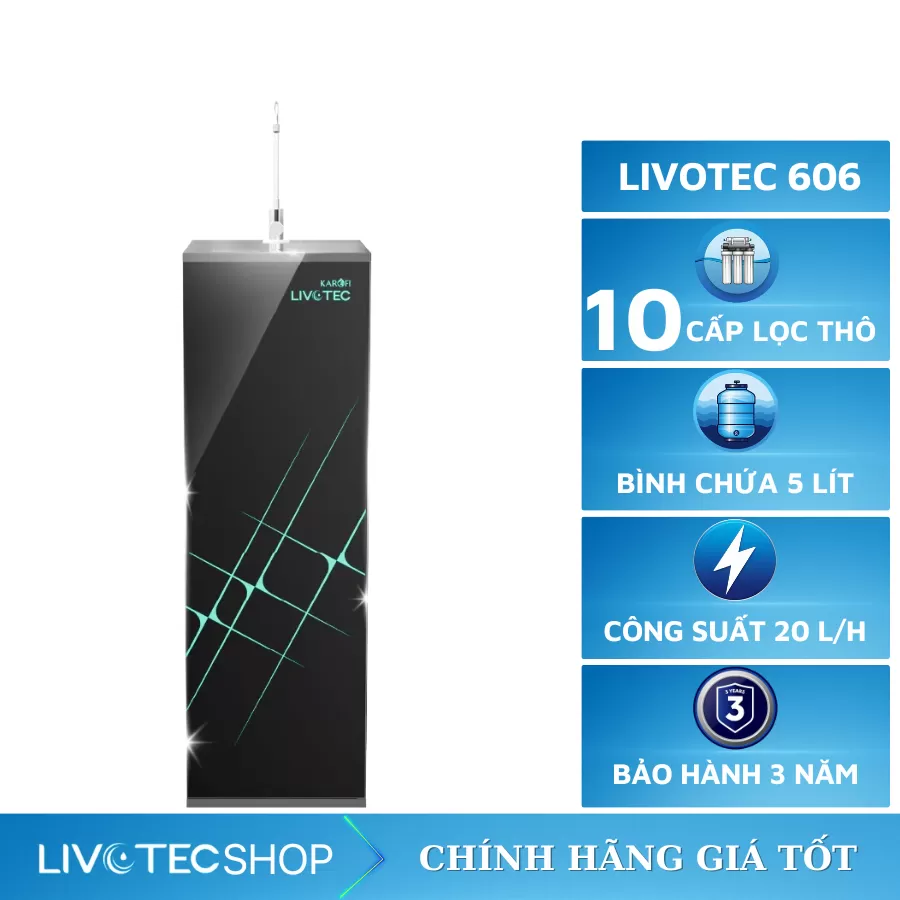 Máy lọc nước RO Livotec 606
