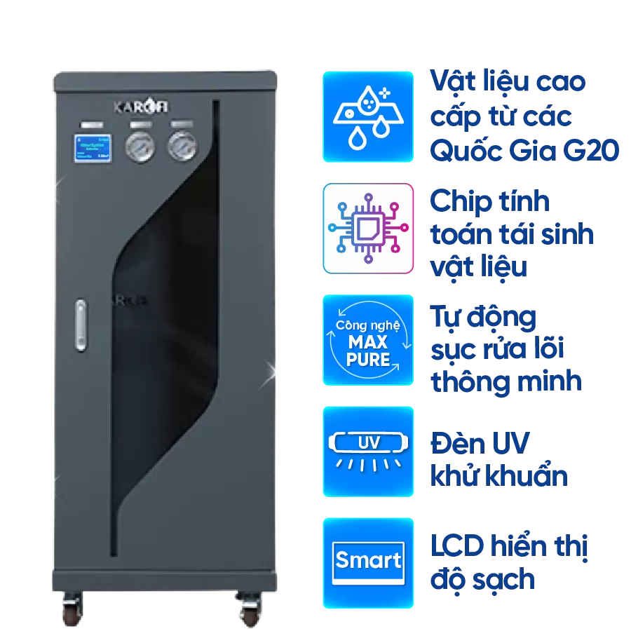 Lọc Tổng Trung Tâm Cao Cấp Karofi KMF - 68