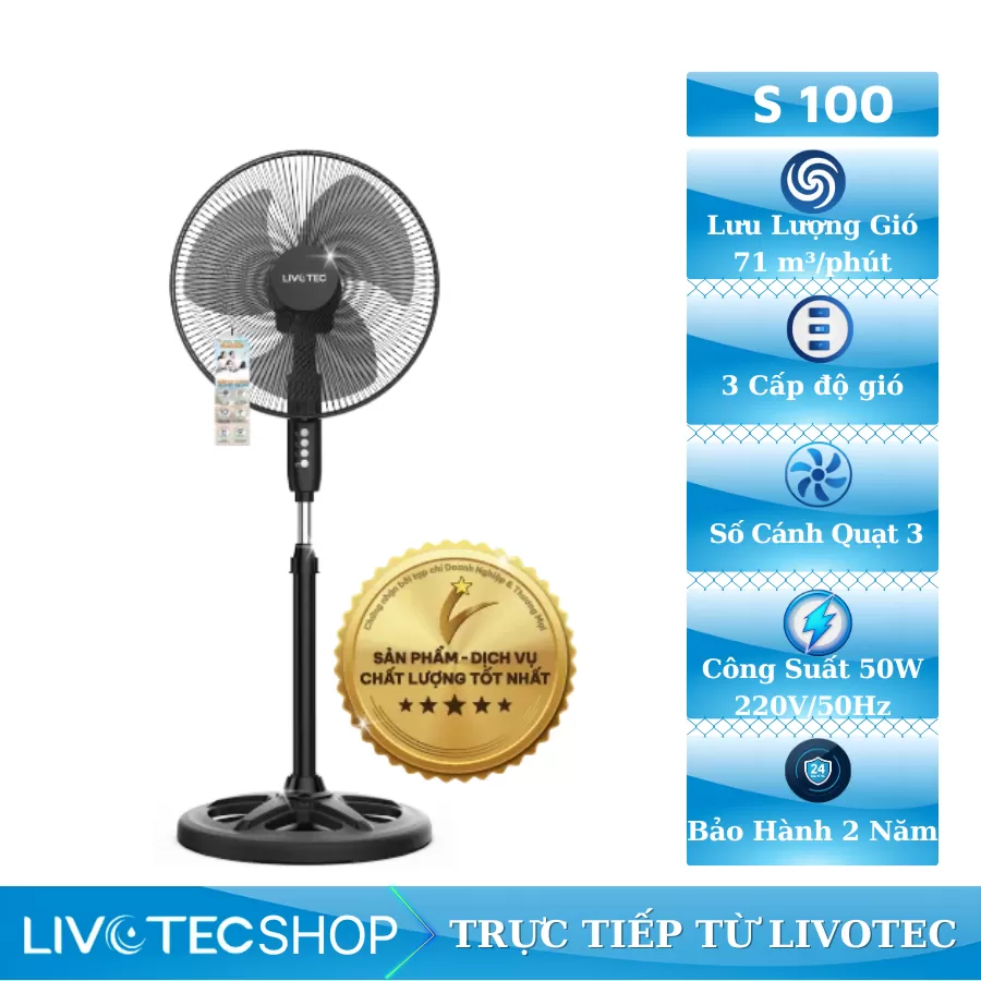 Quạt cây Livotec S-100