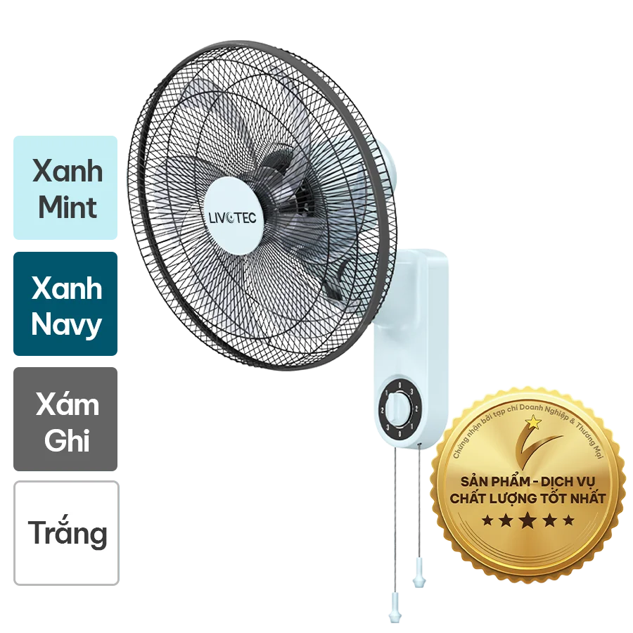 Quạt treo tường Livotec W-100