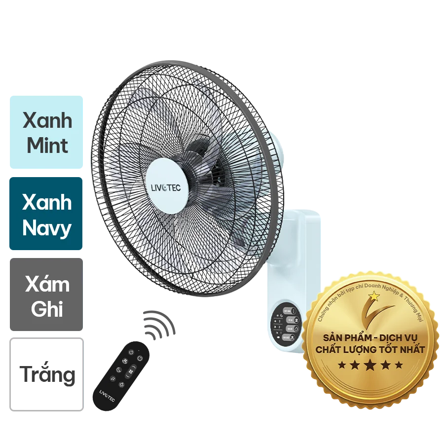 Quạt treo tường Livotec W-400