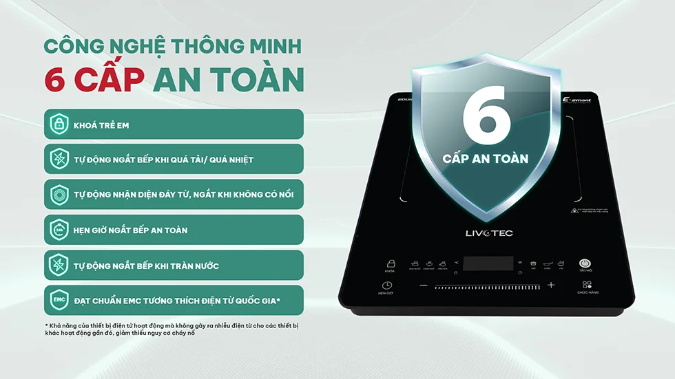 Bếp từ Livotec Giải pháp nấu nướng hiện đại cho căn bếp gia đình