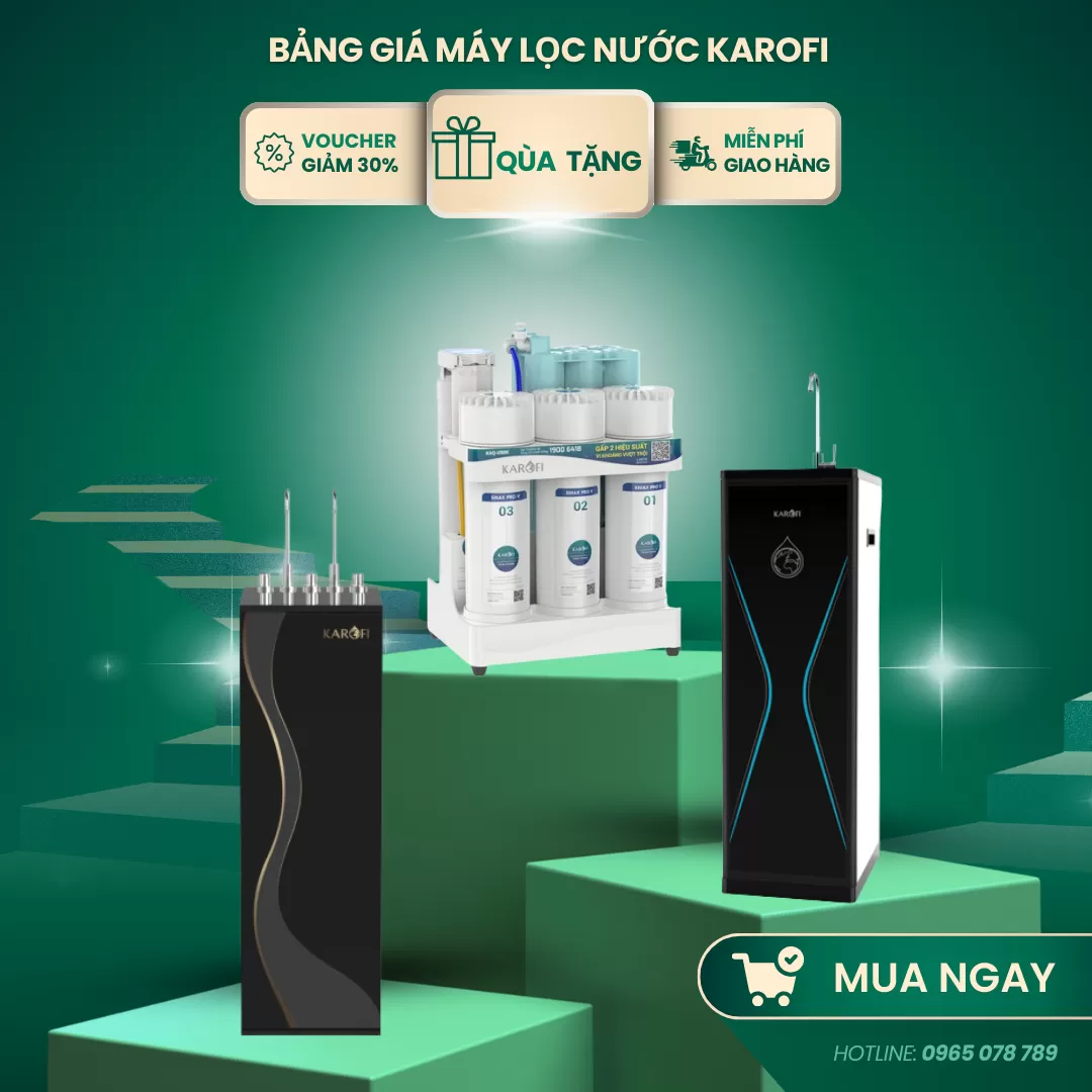 Bảng giá máy lọc nước Karofi